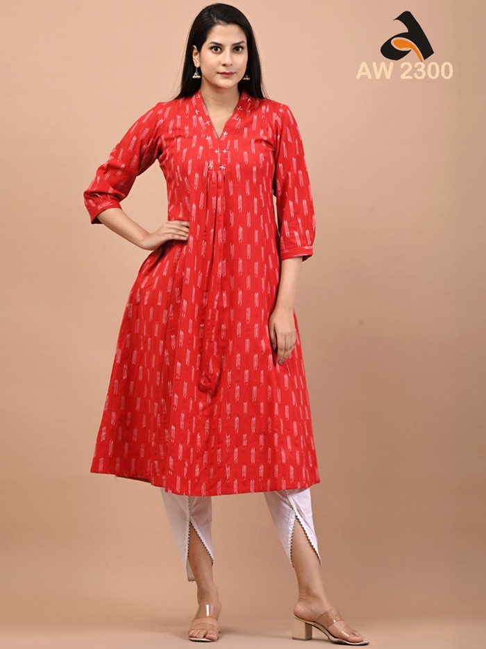 Ikkat dress neck designs best sale