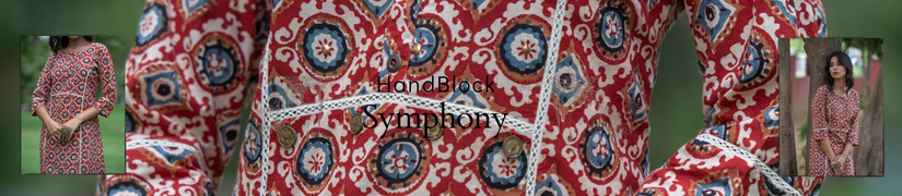 Handblock symphony | Crafting textile melodies with handblock printing